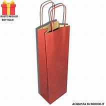 B.SHOPPERS 14+8,5*39,5 PORTA BOTTIGLIA ROSSO PZ.25