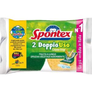 SPONTEX SPUGNA DOPPIO USO PZ.2