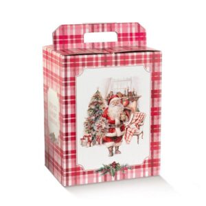 PAN+BOT.330*250*350 SANTA'S HOME