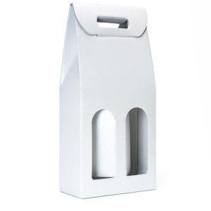 PORTABOT. 2 BOTT. SFERE BIANCHE F.180*90*385