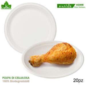 PIATTI BIO PIANI CM.26 PZ.20 CASAMICI