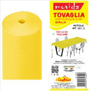TOVAGLIA A ROTOLO TNT GIALLO MT 5X1.2 CASAMICI
