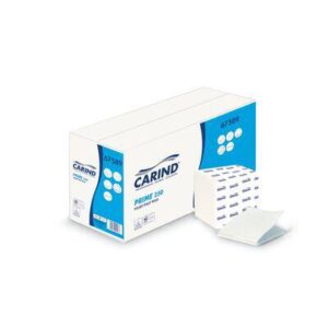 CARTA IGIENICA INTERFOGLIATA 2V PZ.250 CARIND CD 67589