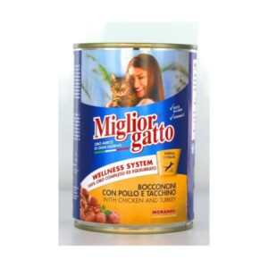 M.GATTO BOCC. 400GR POLLO/TACCH.