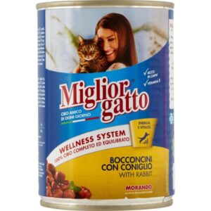 M.GATTO BOCC. 400GR CONIGLIO
