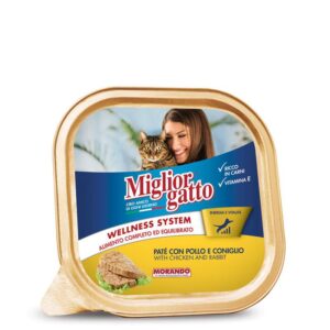 MIGLIOR GATTO VASCH. POLLO/CONIGLIO GR.100