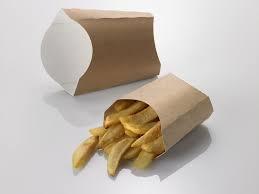 BOX FRITTI KRAFT/PE AVANA BIANCO CM.10.5*H10.5 PZ.100