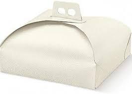 SCATOLA PORTA TORTA CM.41*41 BIANCO