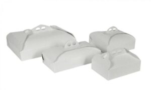 SCATOLA PORTA TORTA CM.31*42 BIANCO