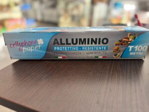ALLUMINIO CELLOPHANE BOX 0.292-T100 kg.0.562