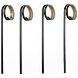 SPIEDI IN BAMBOO RICCIOLO NERO CM.12-100PZ