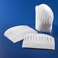 CAPPELLO IN TNT CHEF 28.5*24 CM -25PZ BIANCO LEONE