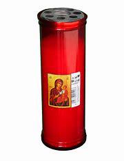 CERO T50 ROSSO KG.0.300 (LUMICART) diam.6 H.18