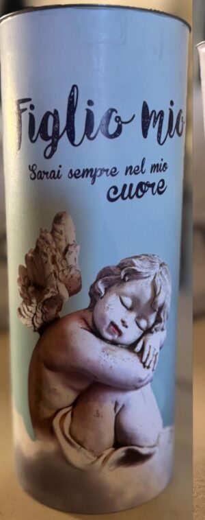 CERO T80 FIGLIO KG.0.400 diam.8 H.19,6 LUMICART