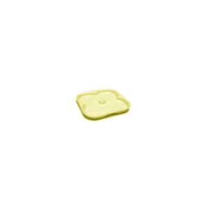 VASSOI CX 88 GIALLI MM.220*225*20 HAMBURGER 4 POSTI