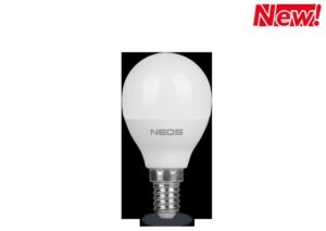 LAMP.LED NEOS SFERA 7W E 14 LUCE FREDDA 6500K XS60F2 (8W)