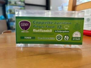 COPPETTA APERITIVO TONDA FINGER FOOD 12PZ CLEND