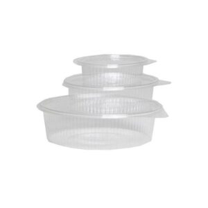 VASCHETTE TRASPARENTI OVALI SALVALIQUIDI CC 500 CT 12*50