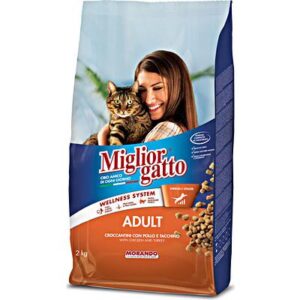 MIGLIOR GATTO CROCC. POLLO/TACCHINO KG.2