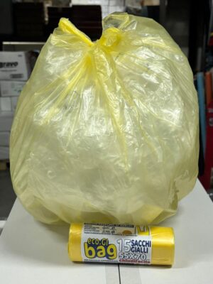 SACCHI PROFUMATI AGRUMI CHIUDIFACILE 55*70 PZ.15