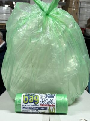 SACCHI PROFUMATI MENTA CHIUDIFACILE  55*70 PZ.15