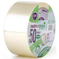 NASTRO ADESIVO TRASPARENTE MT.50 CLENDY