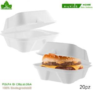 CONTENITORE PANINO 15*15*8.5 CASAMICI 20PZ