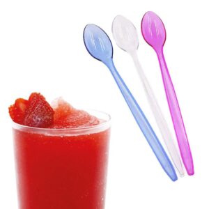 CUCCHIAIO GRANITA CM.19 kg 1 COLORI ASSORT. RIUTILIZABILI