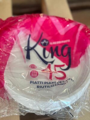 PIATTO RIUT. PIANO KING PZ.45