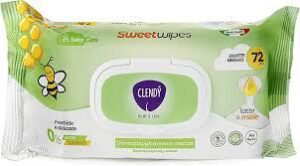 SALVIETTE CLENDY IMB. BABY MIELE 72 PZ