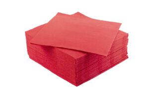 TOVAGLIOLI PUNTA A PUNTA 38*38 ROSSO PZ.40
