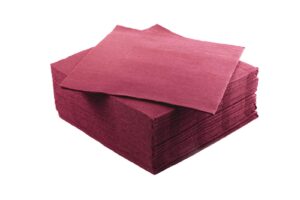 TOVAGLIOLI PUNTA A PUNTA 38*38 BORDEAUX PZ.40