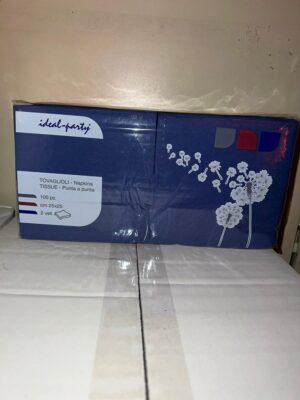 TAVAGLIOLI PUNTA A PUNTA 25*25 BLU ROYAL PZ.100